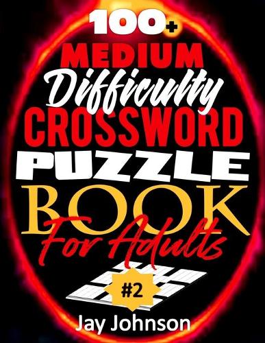 100+ Medium Difficulty Crossword Puzzle Book For Adults