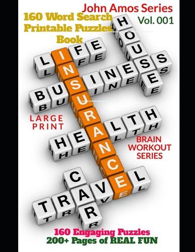 160 Word Search Printable Puzzles Book