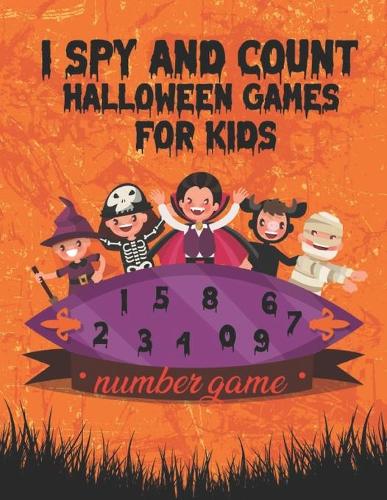 I Spy and Count Halloween Games for Kids Number Game