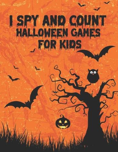 I Spy and Count Halloween Games for Kids