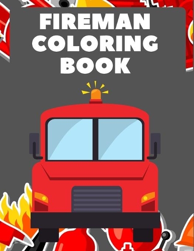 Fireman Coloring Book