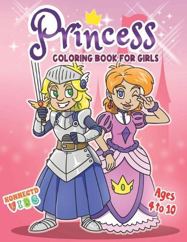 Princess Coloring Book for Girls