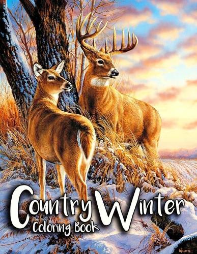 Country Winter Coloring Book