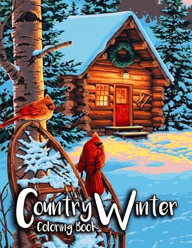 Country Winter Coloring Book