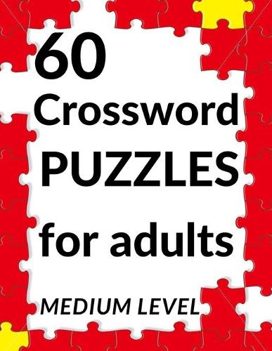 60 crossword puzzles for adults medium level