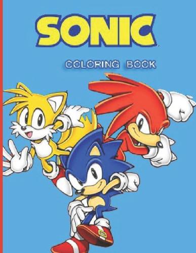sonic coloring Book