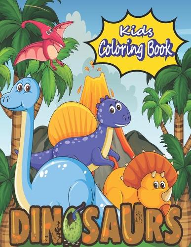 Dinosaurs For Kids Coloring Book