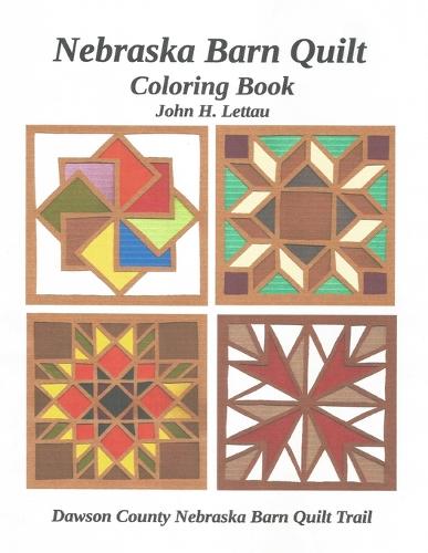 Nebraska Barn Quilt Coloring Book