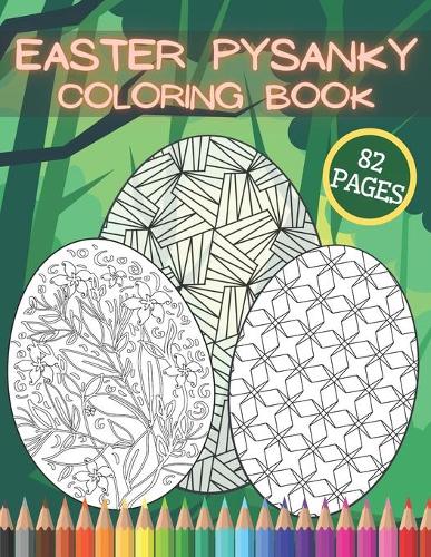 Easter Pysanky Coloring Book