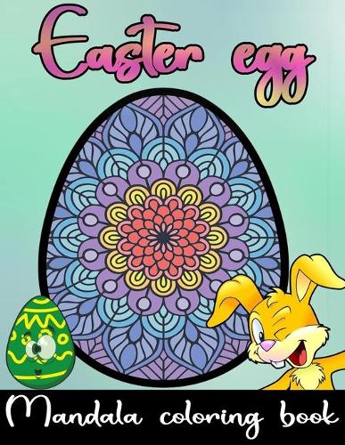 easter egg mandala coloring book