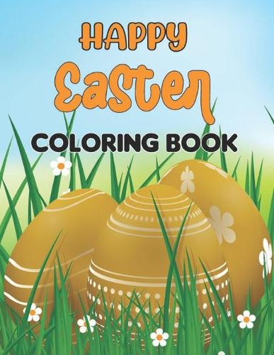 Happy Easter Coloring Book