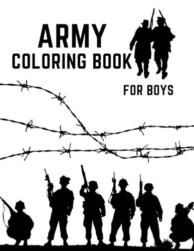 Army Coloring Book For Boys
