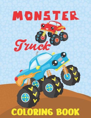 Monster Truck Coloring Book