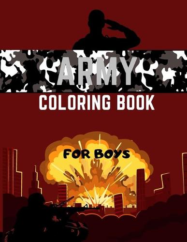 Army Coloring Book For Boys