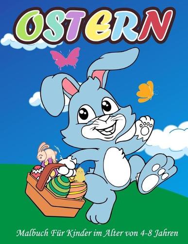 Ostern-Malbuch Für Kinder im Alter von 4-8 Jahren