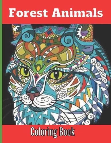 Forest Animals Coloring Book.