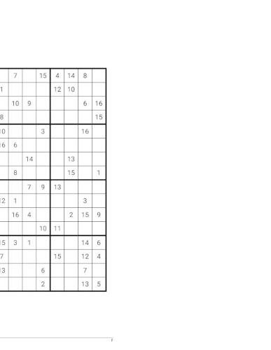 Sudoku - Normal