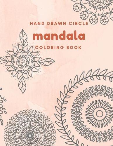 Hand drawn circle mandala coloring book