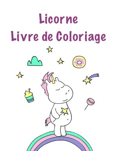 Licorne Livre de coloriage