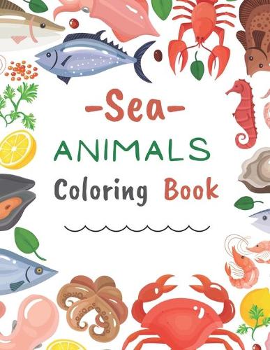 Sea Animals Coloring Book