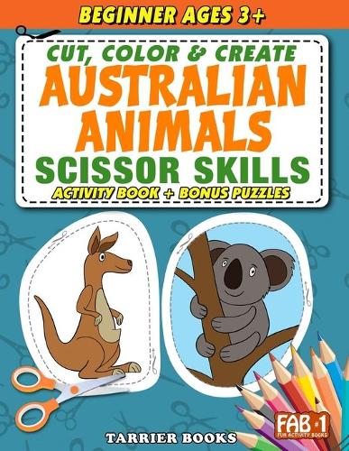 Australian Animals Scissor Skills
