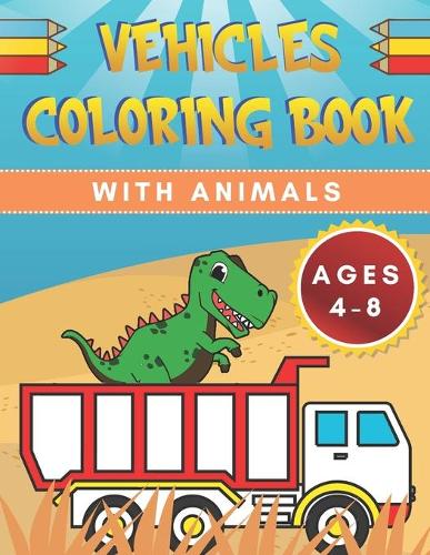 Vehicles Coloring Book