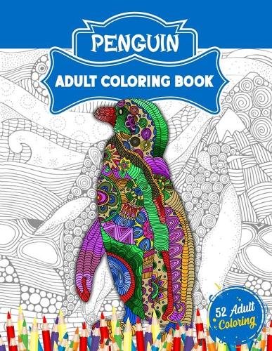 Penguin Adult Coloring Book