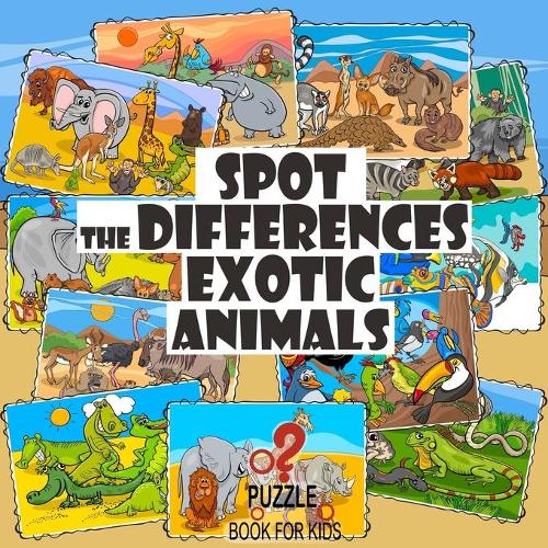 Spot the Differences - Exotic Animals