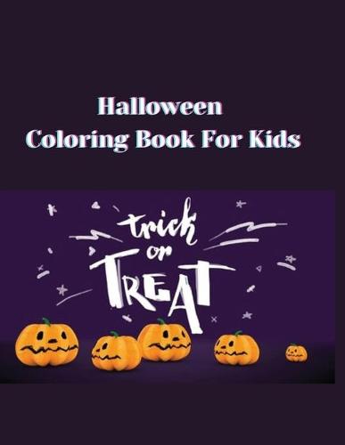 Halloween Coloring Book For Kids
