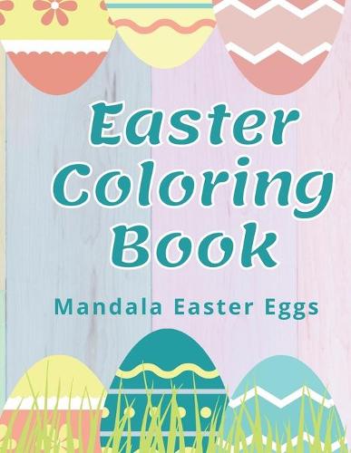 Easter Coloring Book, Mandala Easter Eggs