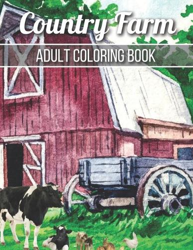 adult coloring pages farm