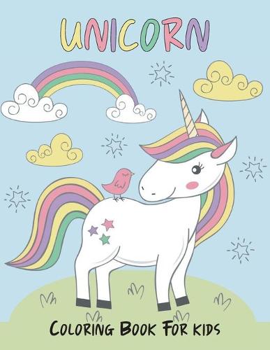 Unicorn coloring book for kids