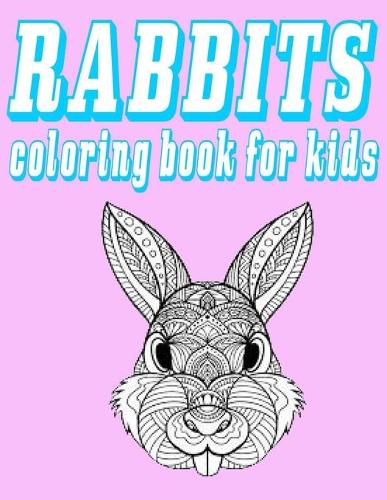 Rabbit coloring book for kids