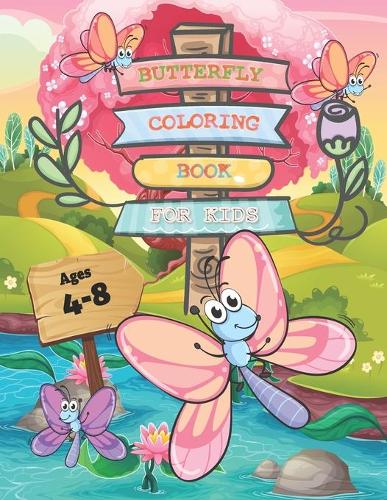butterfly coloring book for kids ages 4-8
