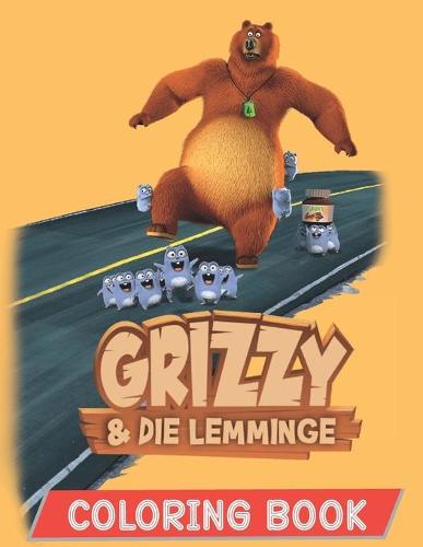 Grizzly and The Lemmings COLORING BOOK