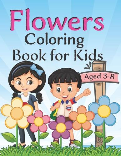 Flowers coloring book