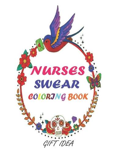 Nurses Swear Coloring Book-Gift Idea