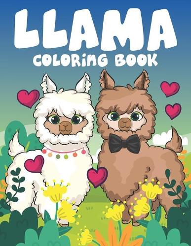 Llama Coloring book