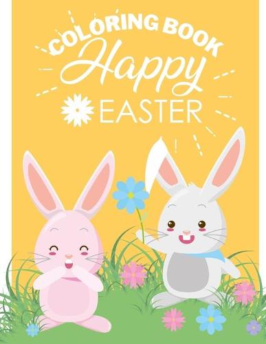 happy easter coloring book