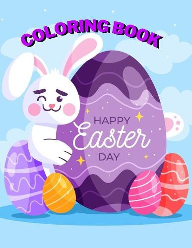 happy easter day coloring book