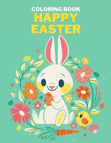 happy easter coloring book