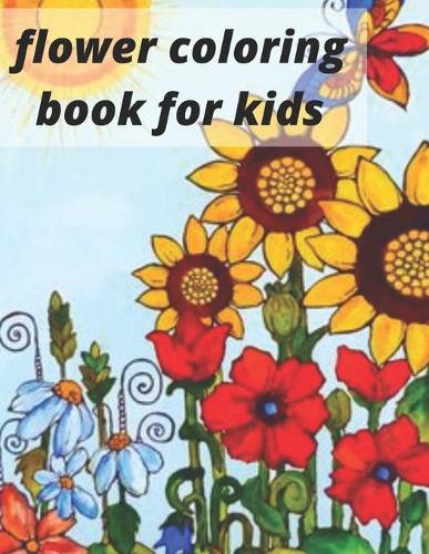 flower coloring book for kids