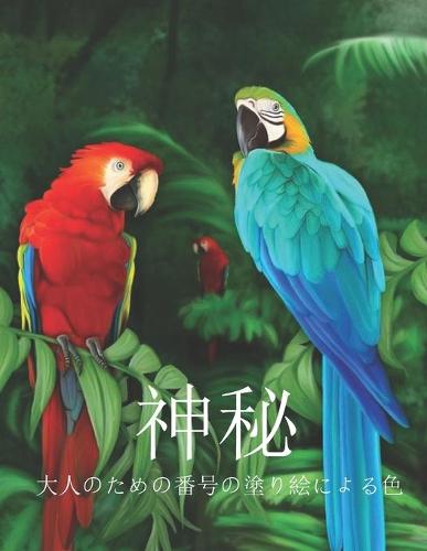 大人のための番号の塗り絵によるミステリーカラー