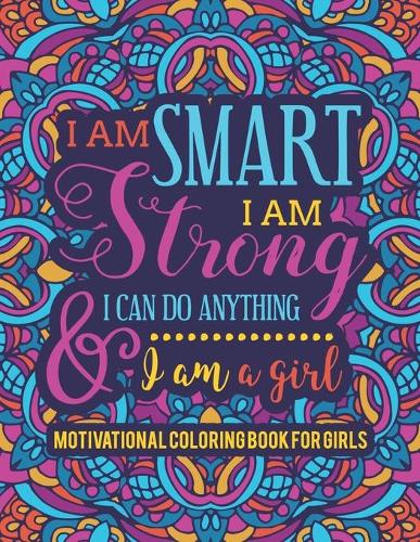 Motivational Coloring Book For Girls