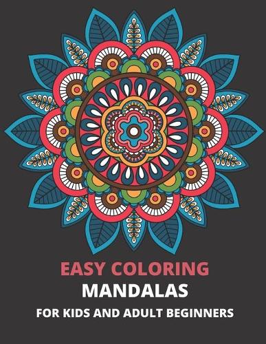 Easy coloring mandalas
