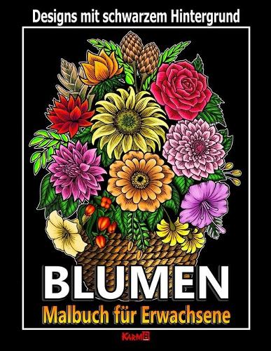 BLUMEN - Malbuch fur Erwachsene