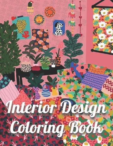 Interior Design Coloring Book