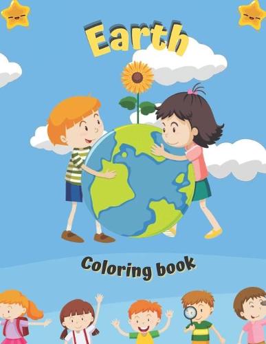 Earth coloring book