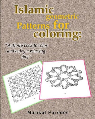 Islamic geometric patterns for coloring