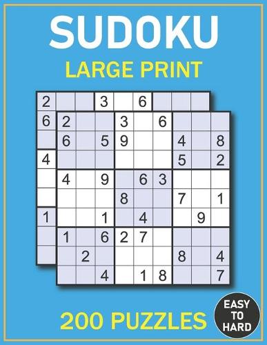 Sudoku Large Print Puzzles